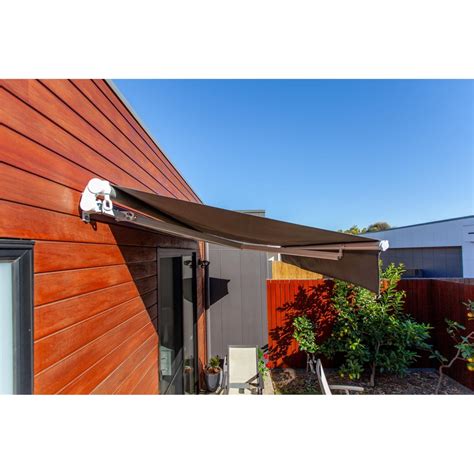 Portable when empty. . Cantilever awning bunnings